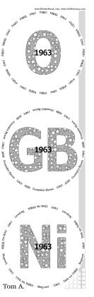 Glasses placemat