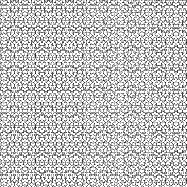 Extract from the Penrose tiling PDF